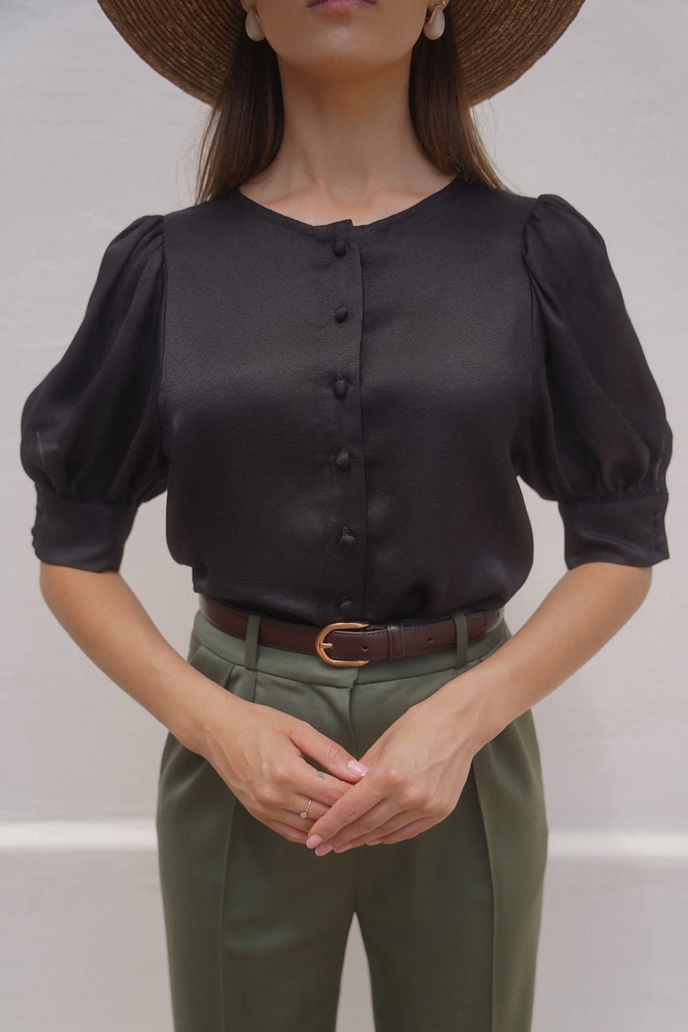 Bluzka ALLURE black