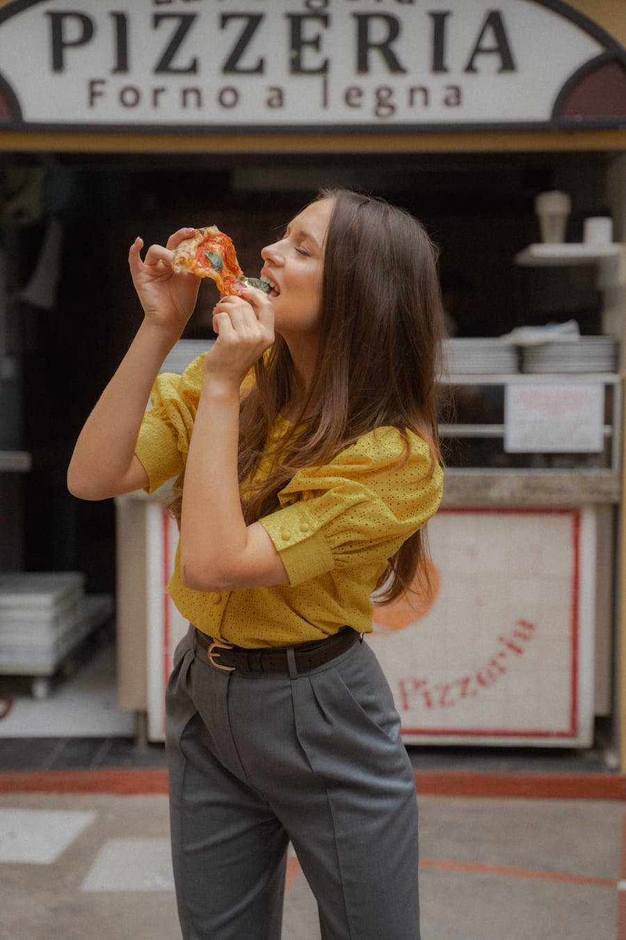 Haftowana bluzka ALLURE yellow